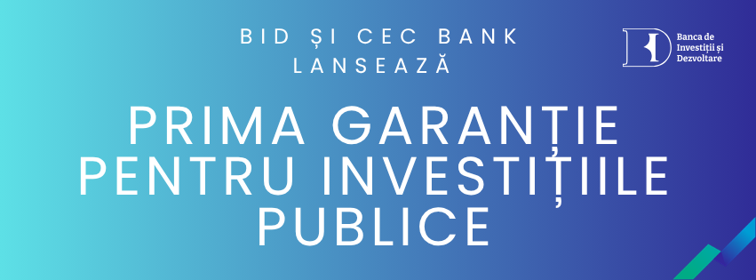 Prima garanție pentru investițiile publice