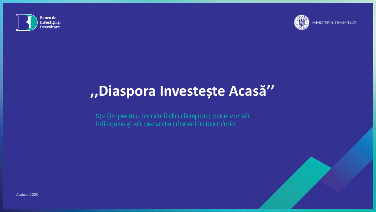 Diaspora Investeste Acasa